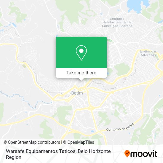 Warsafe Equipamentos Taticos map