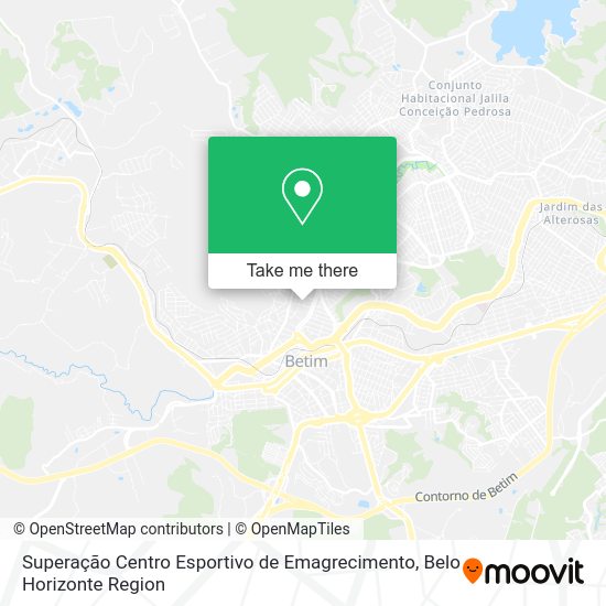 Superação Centro Esportivo de Emagrecimento map