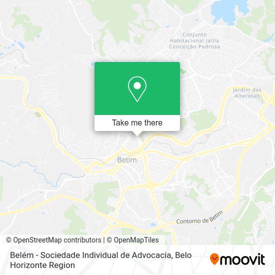 Belém - Sociedade Individual de Advocacia map