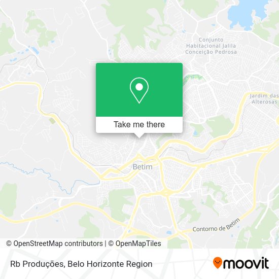 Rb Produções map