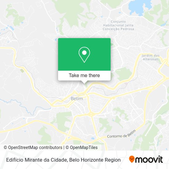 Edifício Mirante da Cidade map