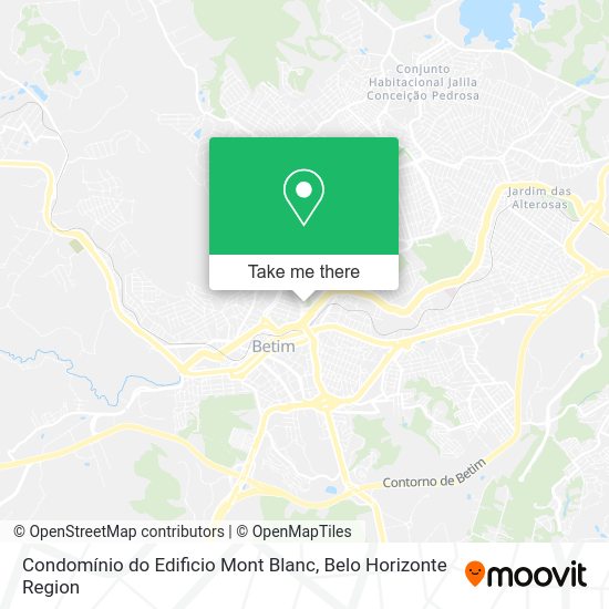 Condomínio do Edificio Mont Blanc map