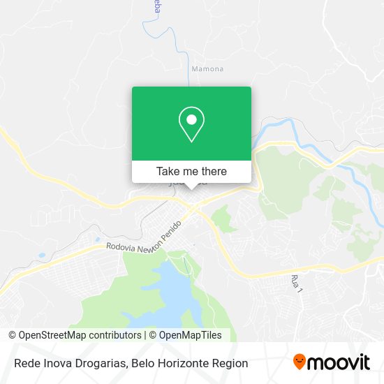 Rede Inova Drogarias map