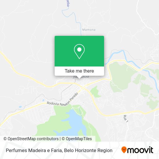 Perfumes Madeira e Faria map