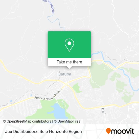 Juá Distribuidora map