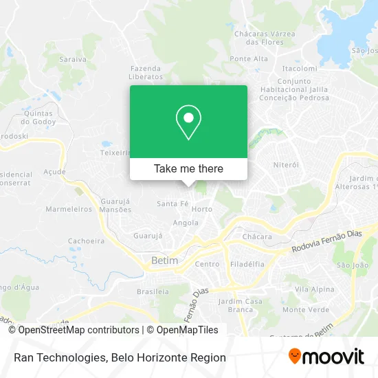 Ran Technologies map