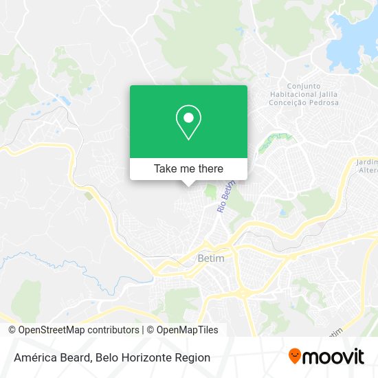 América Beard map