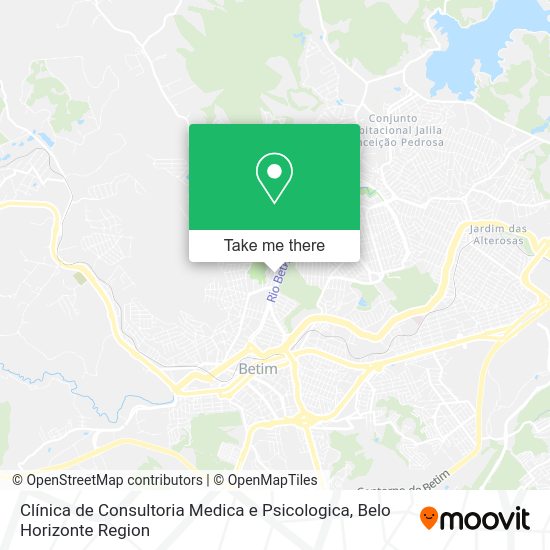 Clínica de Consultoria Medica e Psicologica map