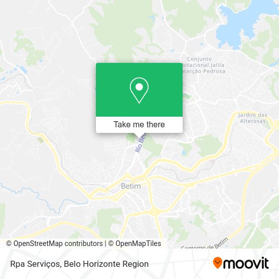 Rpa Serviços map