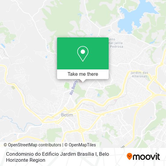 Condominio do Edificio Jardim Brasília I map