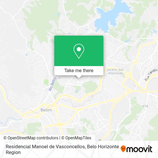 Residencial Manoel de Vasconcellos map
