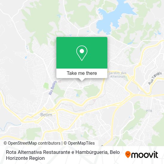 Rota Alternativa Restaurante e Hambúrgueria map