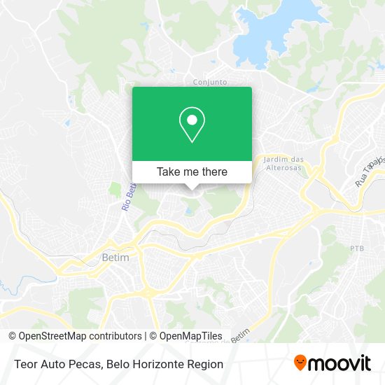 Teor Auto Pecas map