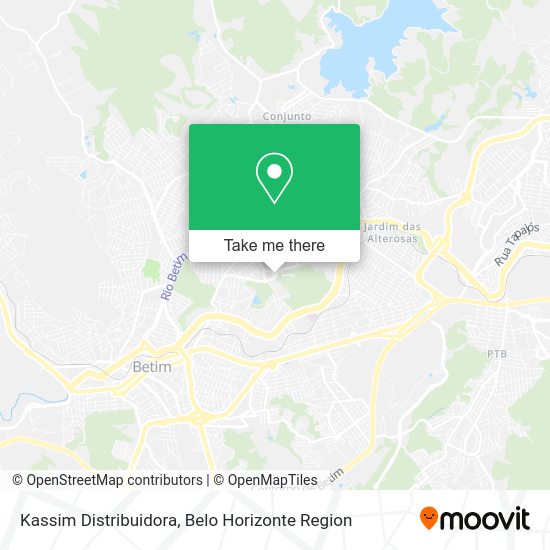 Kassim Distribuidora map