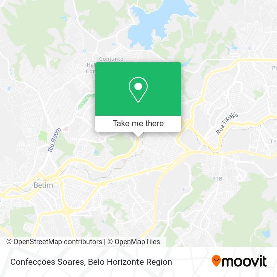 Confecções Soares map