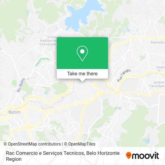 Rac Comercio e Serviços Tecnicos map
