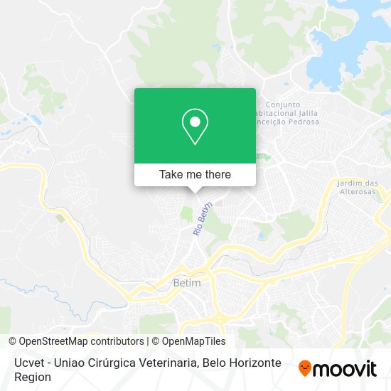Ucvet - Uniao Cirúrgica Veterinaria map