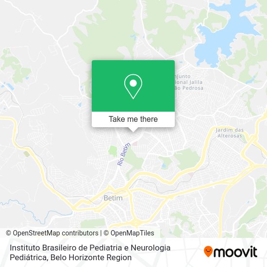 Instituto Brasileiro de Pediatria e Neurologia Pediátrica map