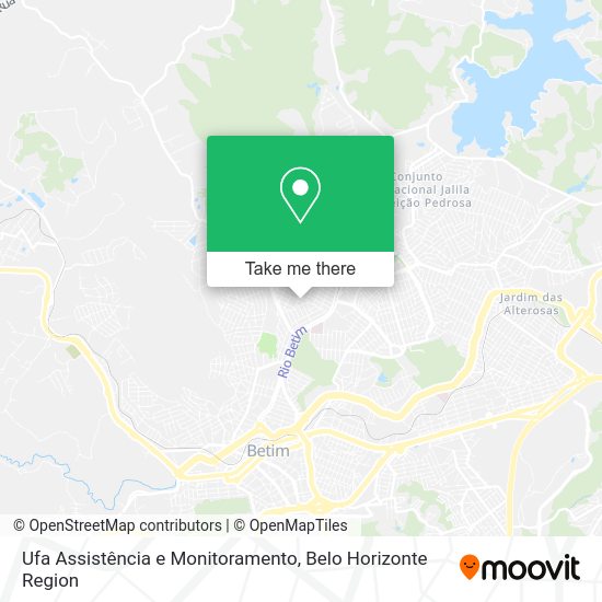 Ufa Assistência e Monitoramento map