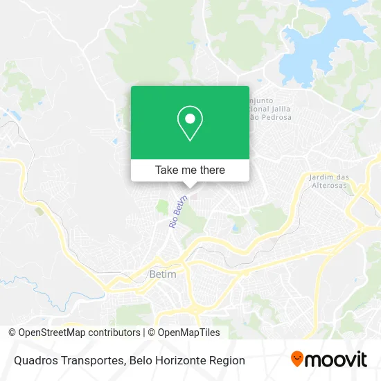 Quadros Transportes map