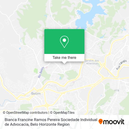 Bianca Francine Ramos Pereira Sociedade Individual de Advocacia map