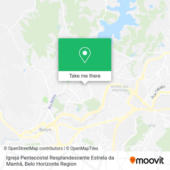 Igreja Pentecostal Resplandescente Estrela da Manhã map