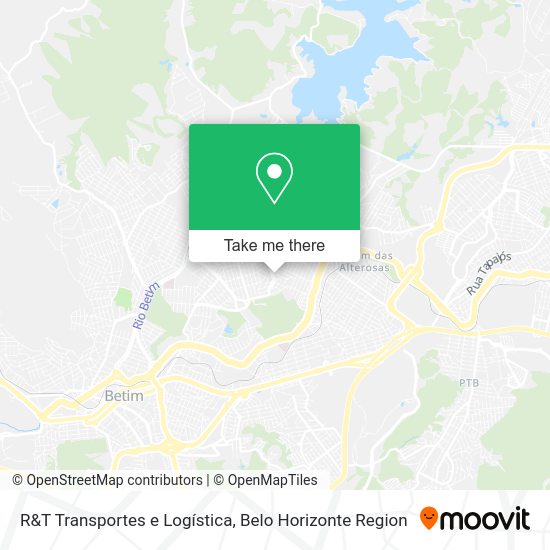 R&T Transportes e Logística map