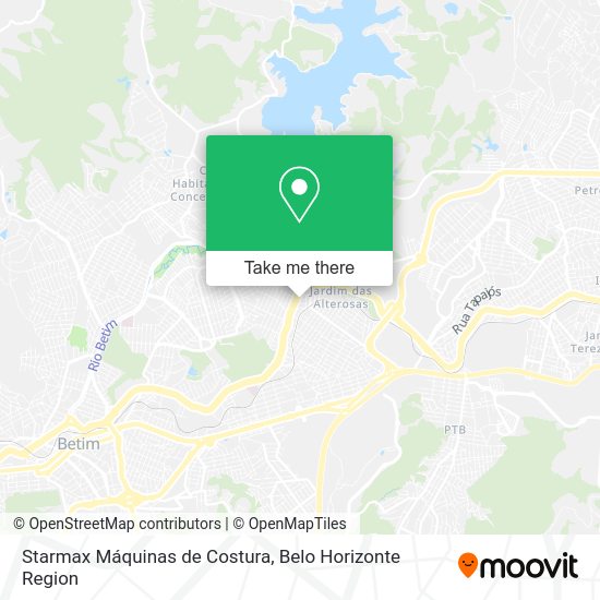 Starmax Máquinas de Costura map