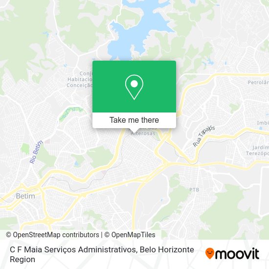 C F Maia Serviços Administrativos map