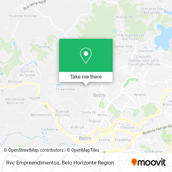 Rvc Empreendimentos map