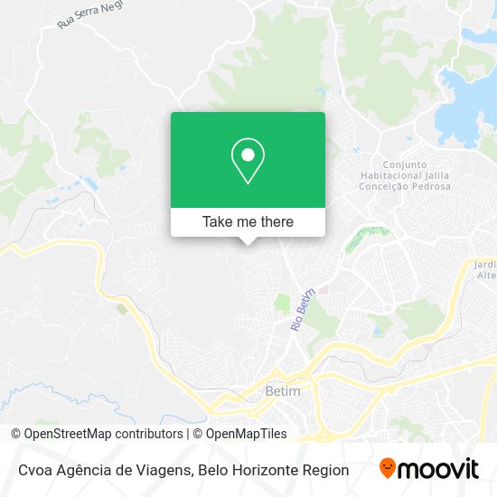 Cvoa Agência de Viagens map