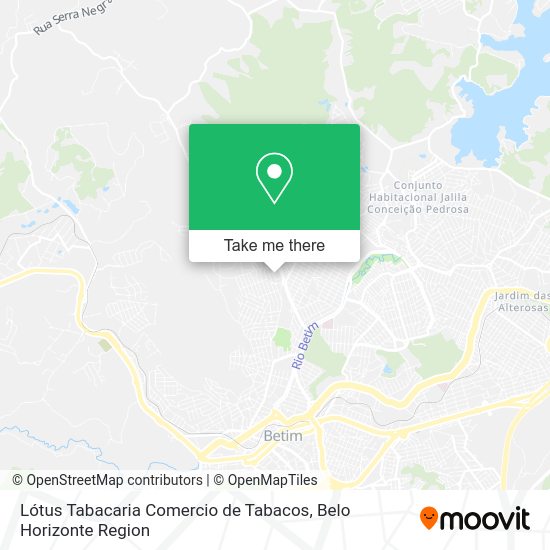 Lótus Tabacaria Comercio de Tabacos map