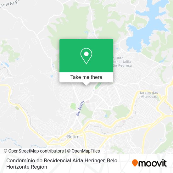 Condomínio do Residencial Aida Heringer map