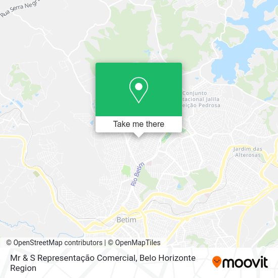 Mr & S Representação Comercial map