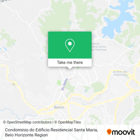 Condomínio do Edificio Residencial Santa Maria map