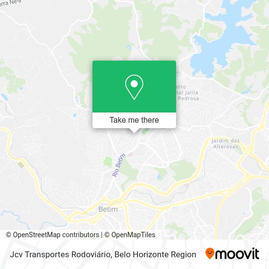 Jcv Transportes Rodoviário map