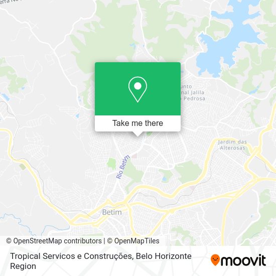 Tropical Servicos e Construções map