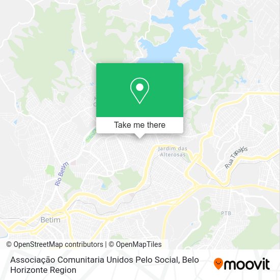 Associação Comunitaria Unidos Pelo Social map