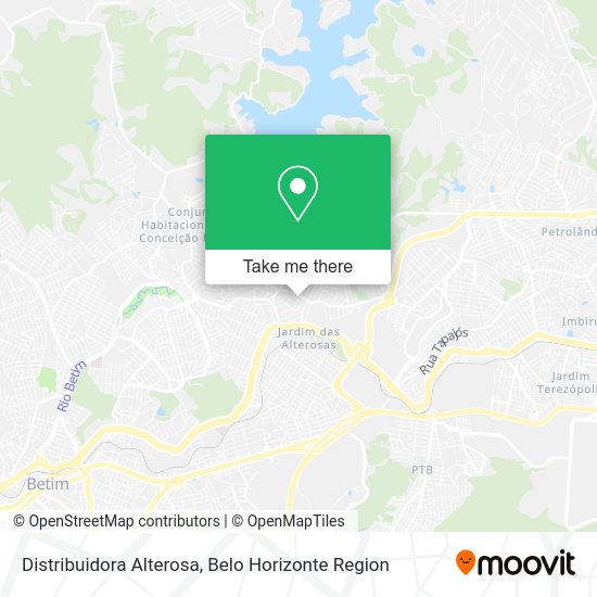 Distribuidora Alterosa map