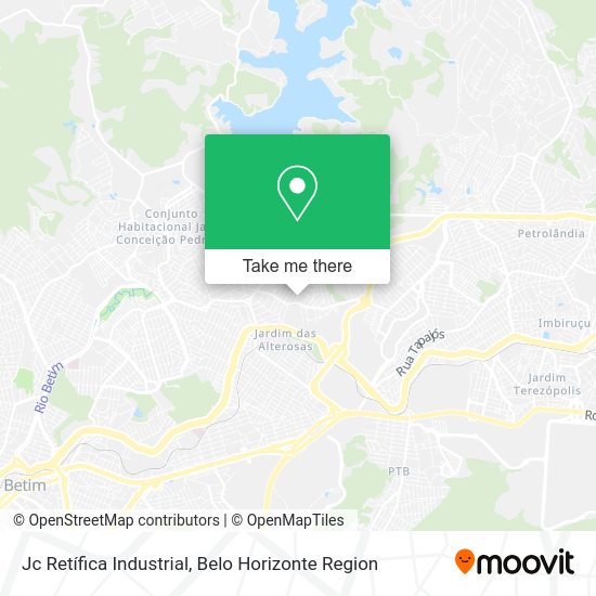 Jc Retífica Industrial map