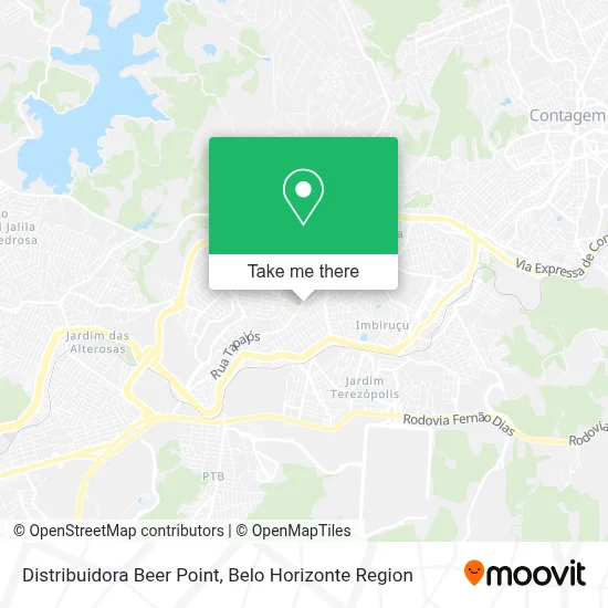 Distribuidora Beer Point map