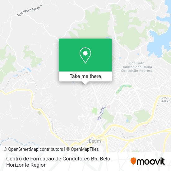 Centro de Formação de Condutores BR map