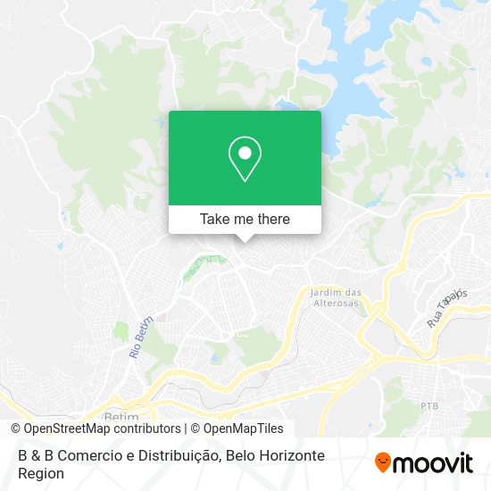 B & B Comercio e Distribuição map