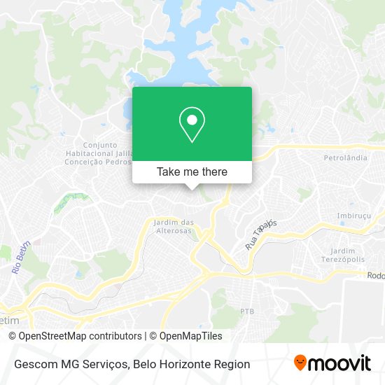 Gescom MG Serviços map