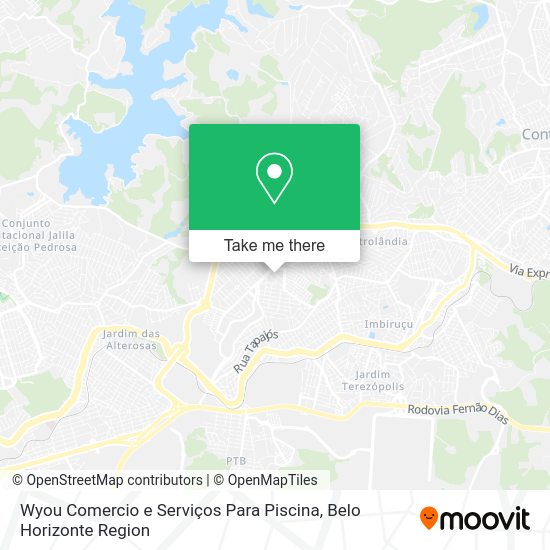 Wyou Comercio e Serviços Para Piscina map