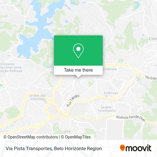 Via Pista Transportes map