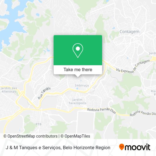 J & M Tanques e Serviços map