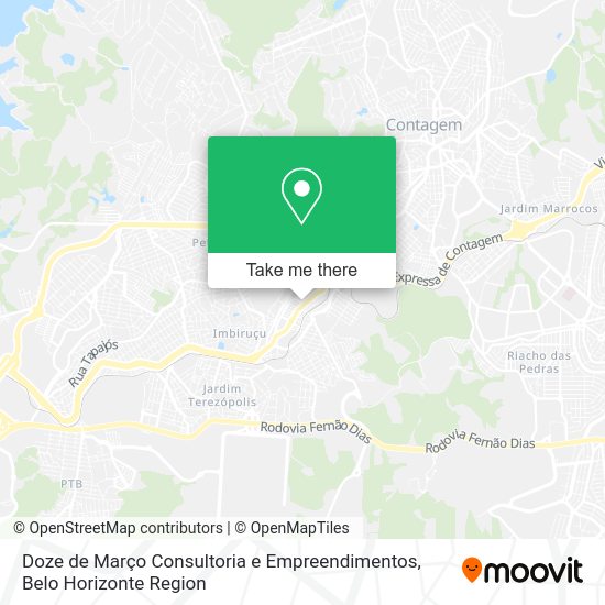 Doze de Março Consultoria e Empreendimentos map