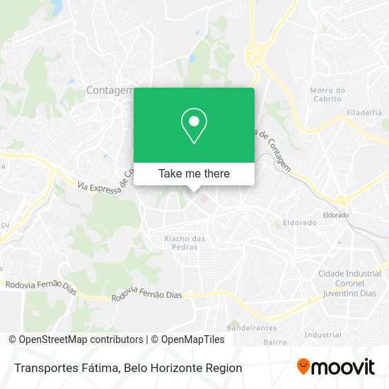Transportes Fátima map