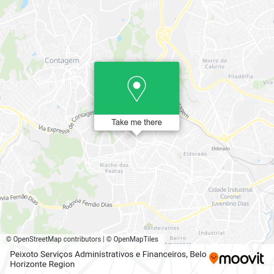 Peixoto Serviços Administrativos e Financeiros map